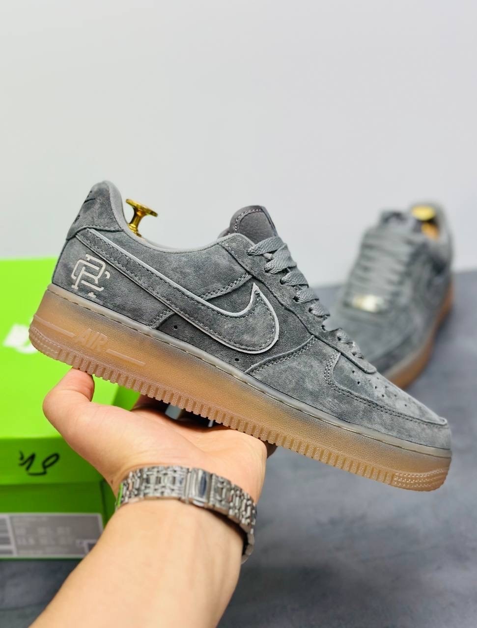 кросcовки nike air force 1,мужские кроссовки nike air force 1,nike x reigning champ air force 1 low,nike x reigning champ air force 1 low серые замша мужские,nike air force 1 low