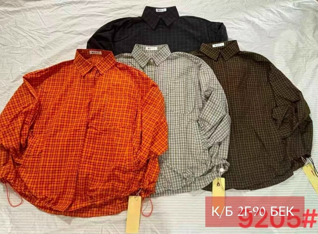 рубашка оверсайз летняя в клетку betrendy wear,корейская одежда,рубашка оверсайз в клетку,рубашка женская в клетку оверсайз,стиль корейский