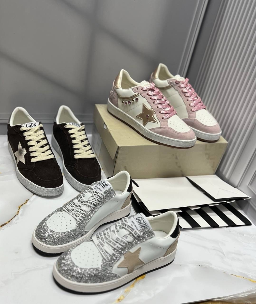 ,кроссовки golden goose,кроссовки bape,коричневые кроссовки ball star golden goose anthracite silver,кеды golden goose