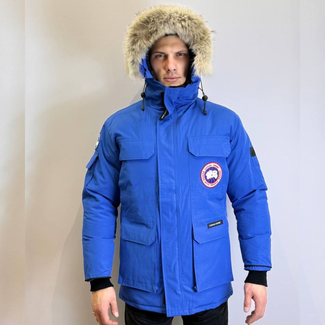 пуховик canada goose expedition parka синий,пуховик canada goose expedition,мужские пуховики canada goose,канада гус пуховики мужские,пальто пуховое canada goose