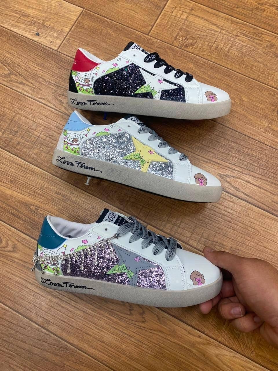 golden goose кеды hi star на платформе черный,кеды golden goose,кроссовки golden goose,кроссовки golden goose superstar distressed black silver,