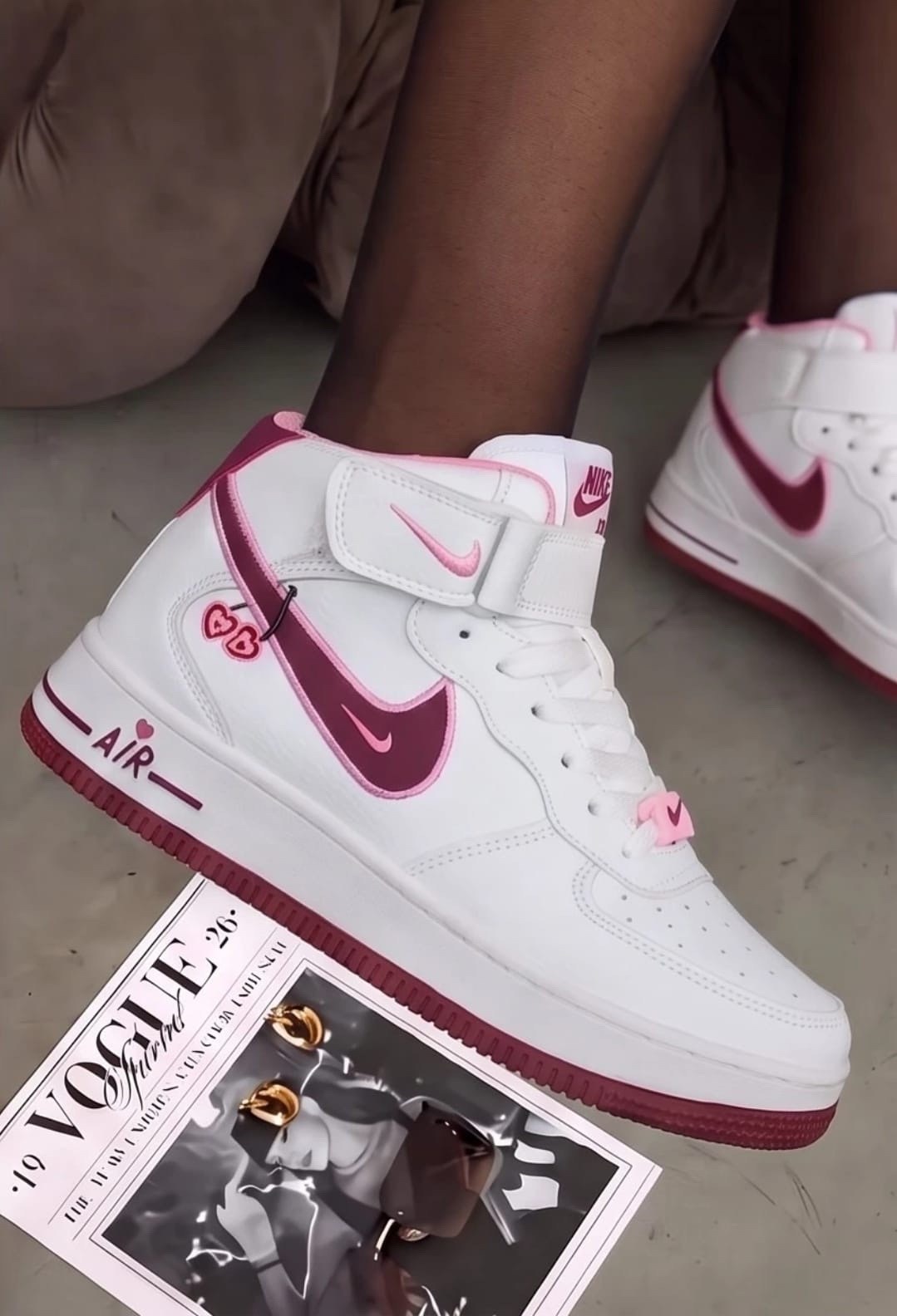 женские кроссовки nike,кроссовки,женские кроссовки,кроссовки высокие,nike air force 1