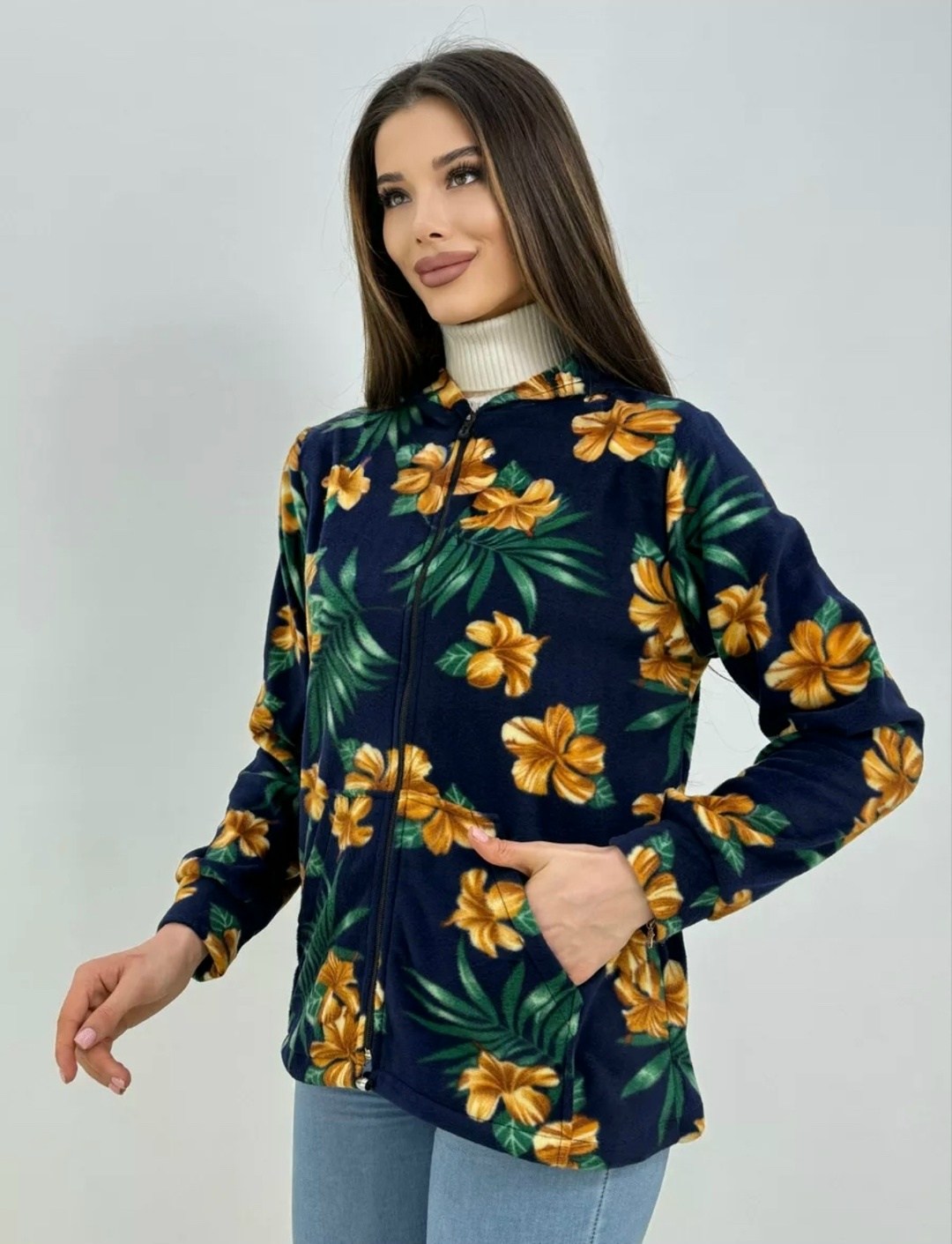 кофта женская,флисовая кофта,демисезонная куртка,толстовка флисовая,женская куртка