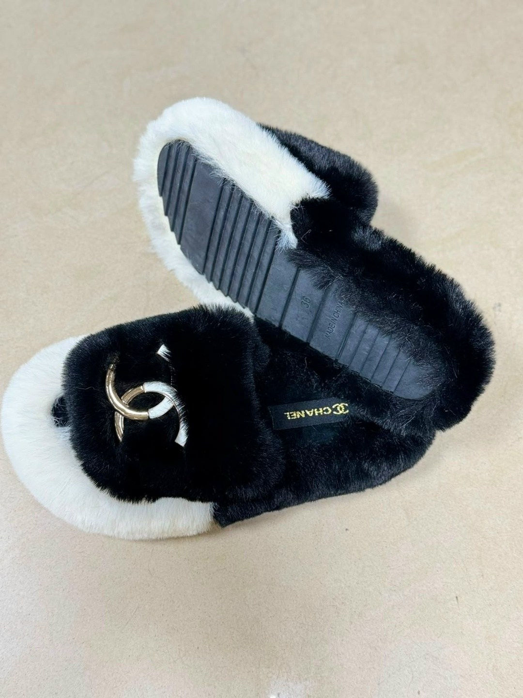тапочки chanel,тапочки женские,тапки шанель,,модные тапочки