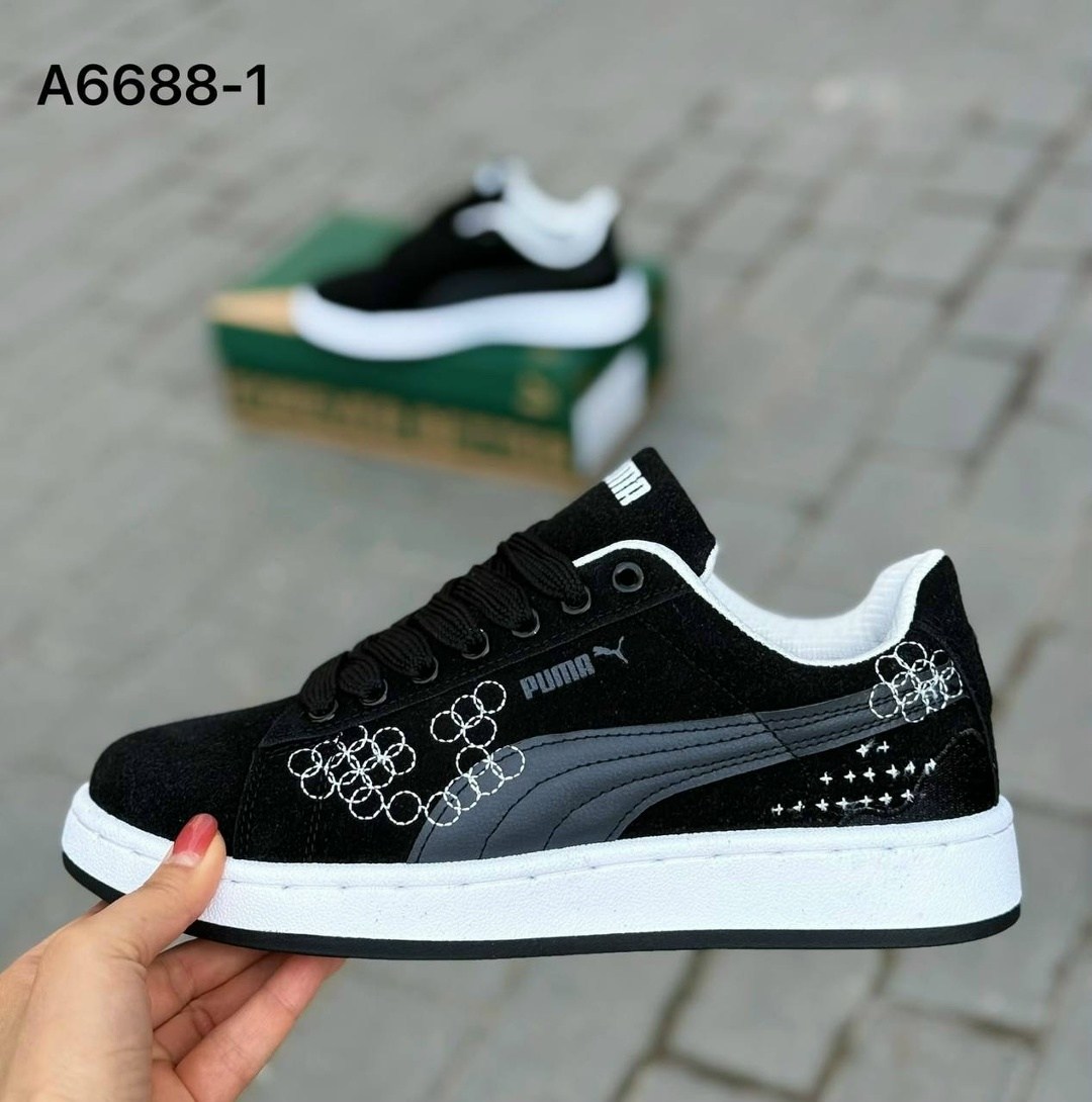 puma кроссовки,,кроссовки женскиe,кроссовки замша, спортивная