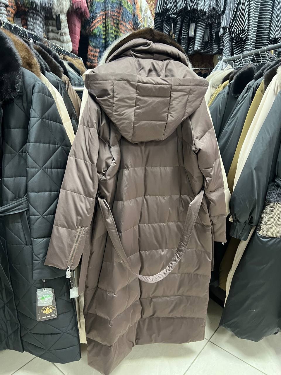 женский пуховик,пуховик,зимний пуховик "billissimo piumino",пуховик maxmara-bogerner 42-56,пуховик caterina leman