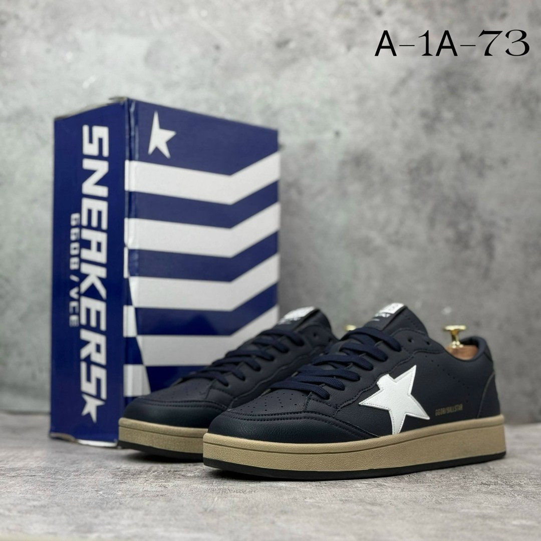 кроссовки golden goose,мужские кроссовки golden goose ball star leather/suede star,,кроссовки ball star golden goose,кеды golden goose