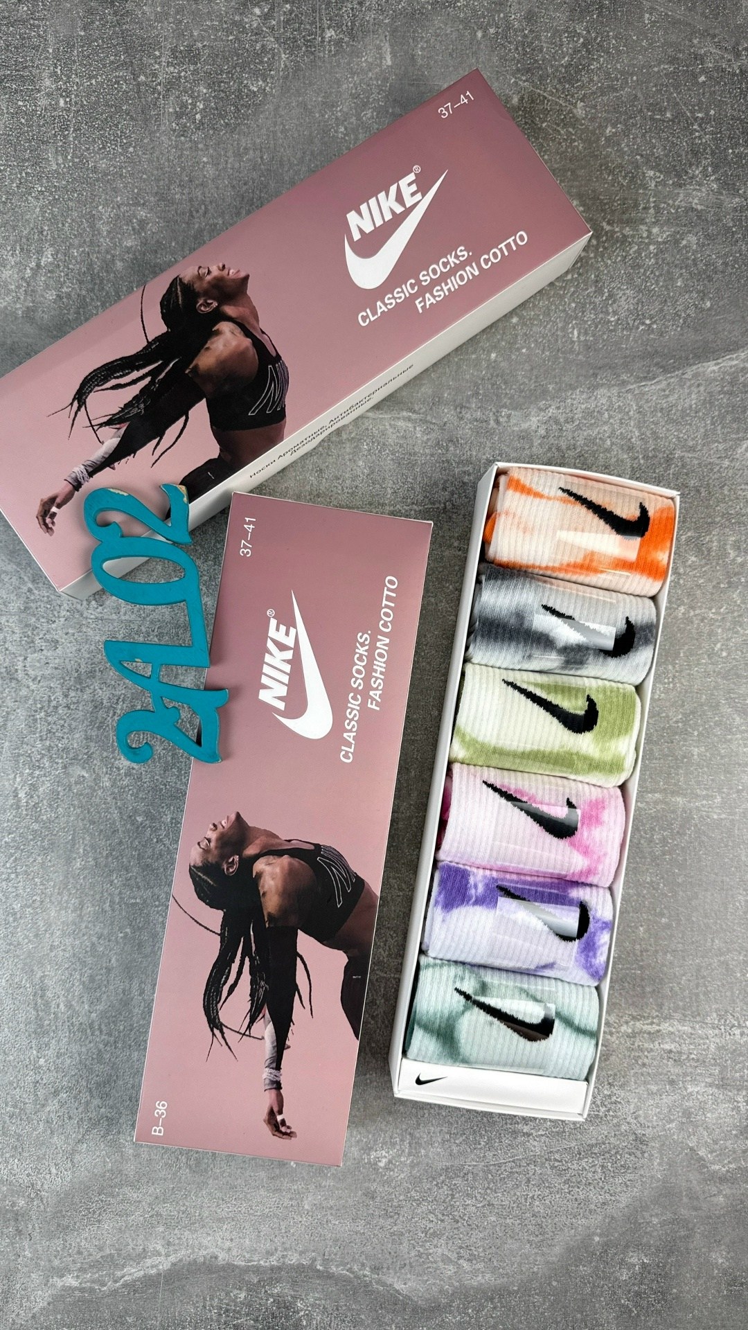 женские носки набор,комплект носков nike,подарочный набор женский носки,наборы носков,носки женские