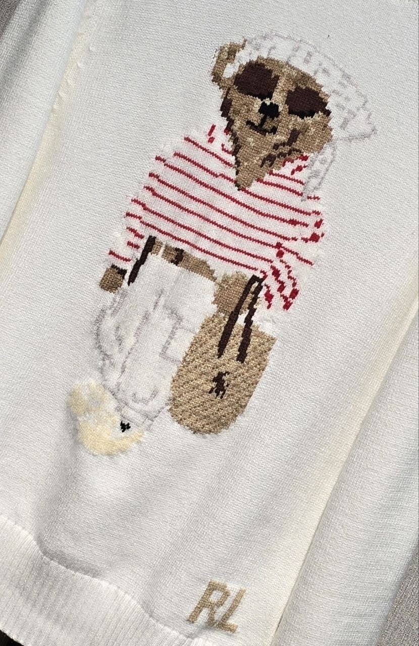 женский свитер ralph lauren,свитер ralph lauren,свитер ralph lauren bear white sweater,свитер ralph lauren с мишками,свитер polo ralph lauren