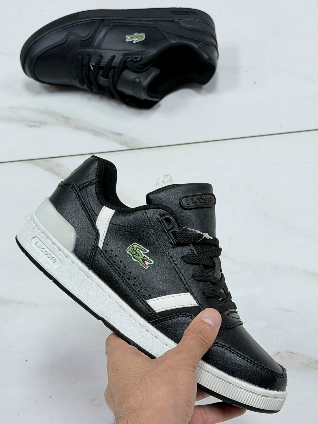 кроссовки lacoste,кеды lacoste,lacoste мужские кроссовки,мужские кроссовки lacoste t-clip set цвет синий размер 46 eu,женские кроссовки lacoste