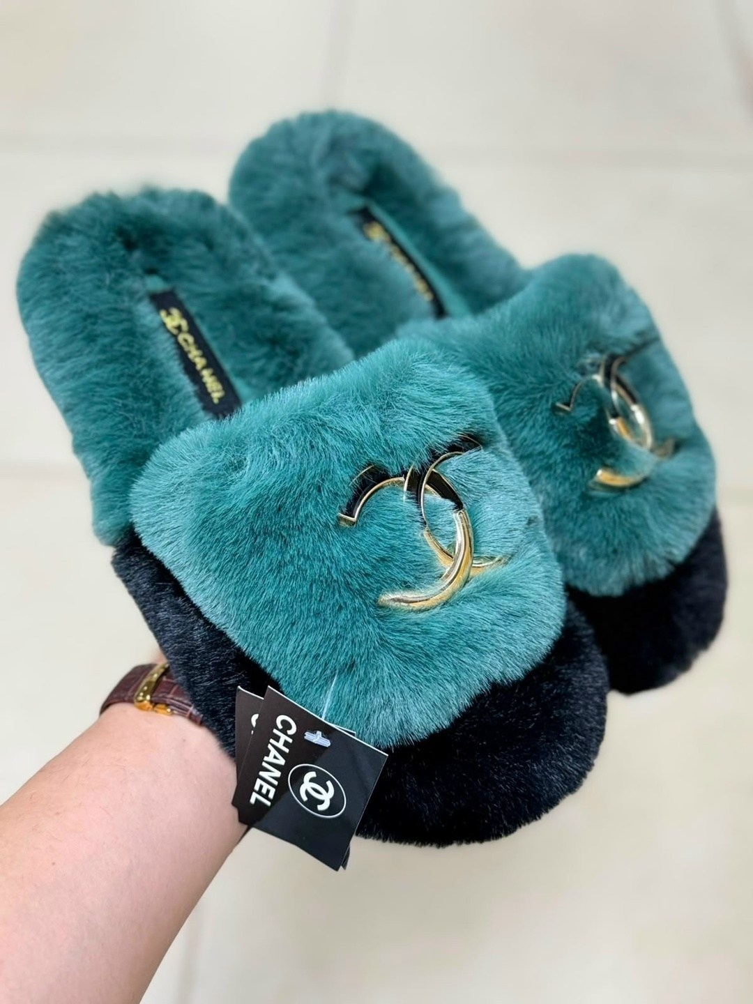тапочки chanel,тапочки женские,тапки шанель,,модные тапочки