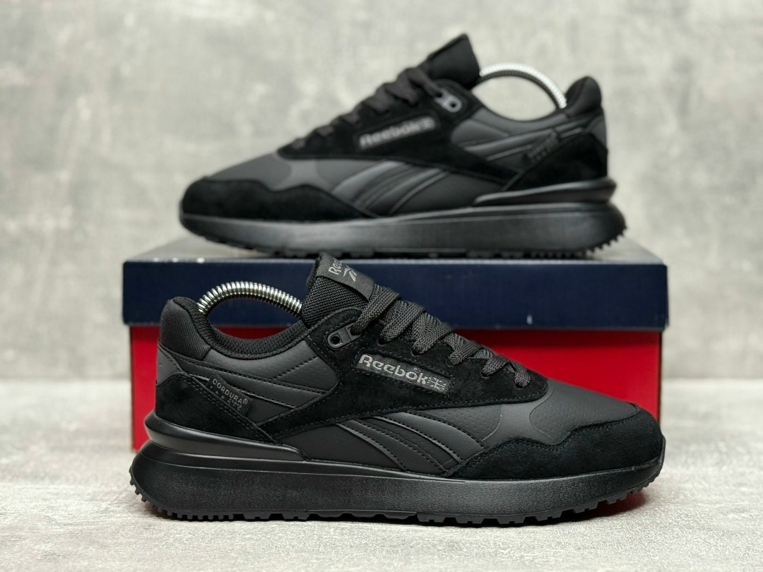мужские кроссовки reebok,кроссовки reebok,черные кроссовки reebok,кроссовки мужские reebok classic,мужские кроссовки reebok cl legacy az h68650 - черные
