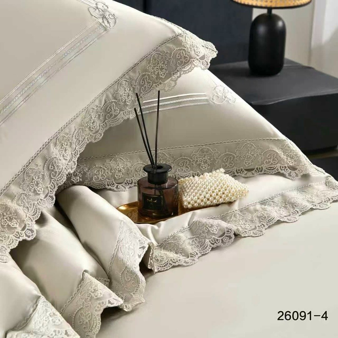 комплект постельного белья tivolyo home,комплект постельного белья,постельного белья,постельное белье из сатина с гипюром 10070 isabel бежевый dantela vita,постельное белье blumarine