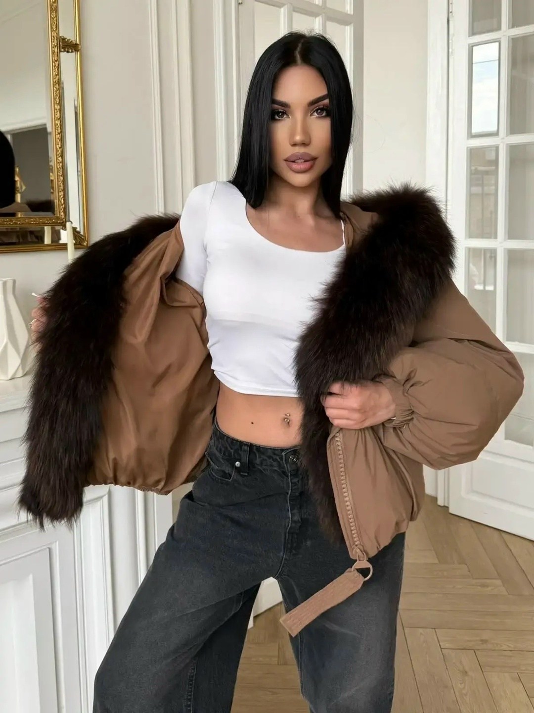 бомбическая куртка max mara с натуральным мехом,куртка с мехом натуральным,куртка на меху,куртка max mara с натуральным мехом,бомбическая куртка с натуральным мехом
