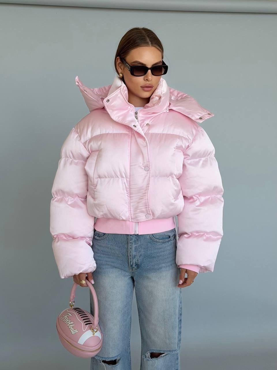 куртка женская feelz hazzle розовая 38 ru,куртка розовая,куртка женская feelz hazzle розовая 40 ru,куртка оверсайз,женская куртка