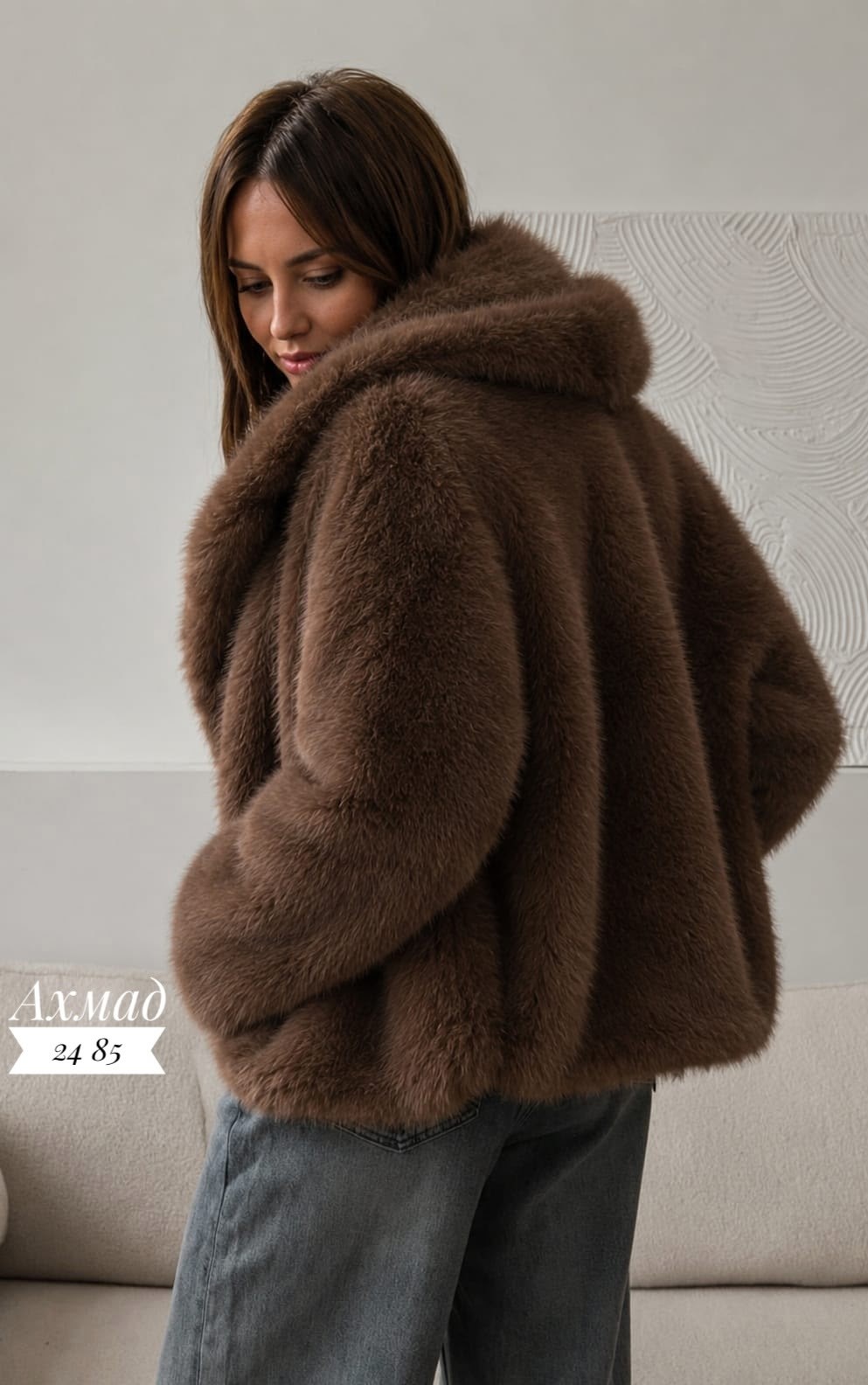 шуба с капюшоном из эко песца romana furs,шуба с капюшоном из эко песца romana furs coat women,белая шуба,шуба искусственная,шуба искуственная экошуба зимняя оверсайз