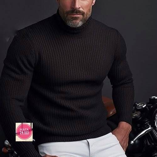 свитер вязаный мужской,turtleneck sweater,свитер мужской,вязаный свитер с горлом,свитер с высоким воротом вязаный