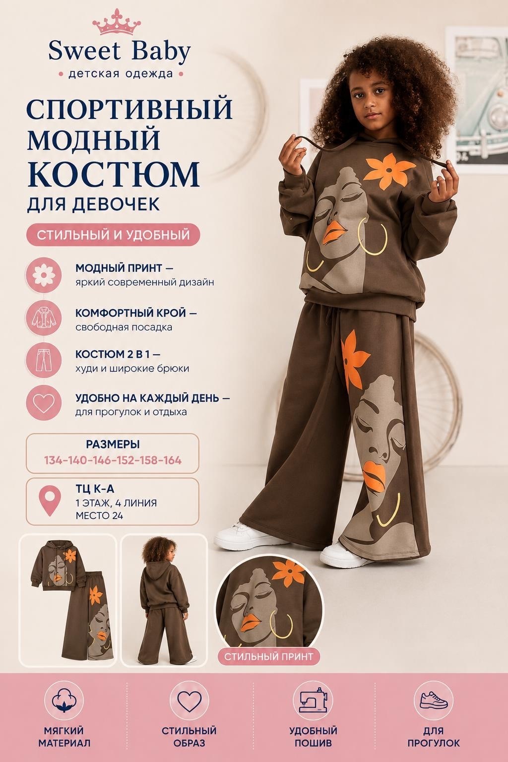 спортивный костюм для девочки,костюм спортивный kidssecret,костюм с начесом для девочки,костюм для девочек,спортивный костюм для девочки nike