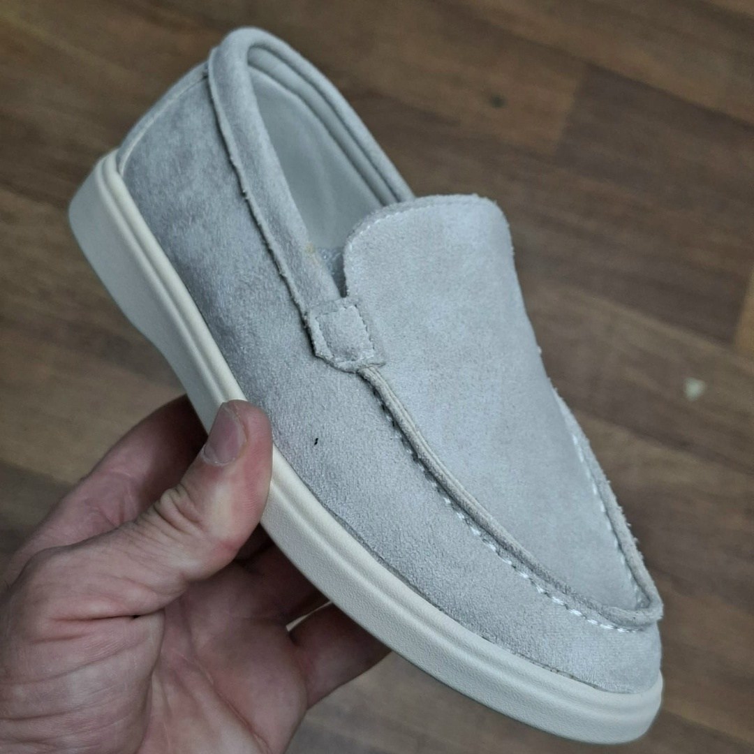замшевые мокасины calipso,,мокасины серые,мокасины calipso,замшевые лоферы
