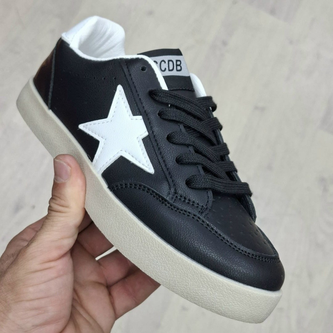 ,golden goose кеды hi star на платформе черный,кеды golden goose,кроссовки golden goose, женская