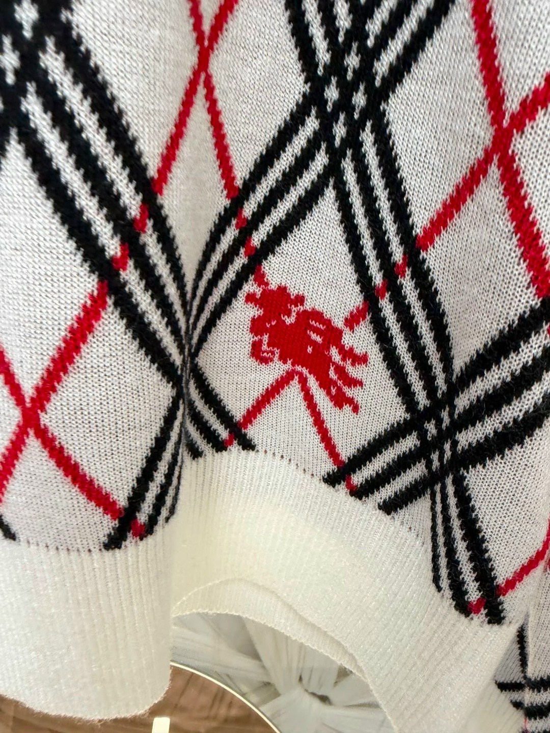 свитер классический,свитер burberry,свитер,свитер в клетку,свитер вязаный