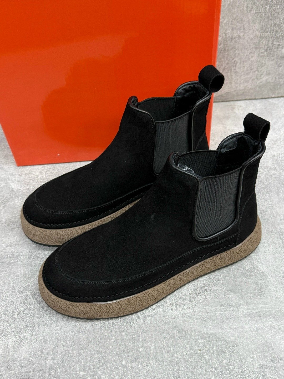 замшевые ботинки челси с овчиной copenhagen shoes черный,ботинки замшевые,,ортомода замшевые зимние ботинки,замшевые ботинки brunello cucinelli