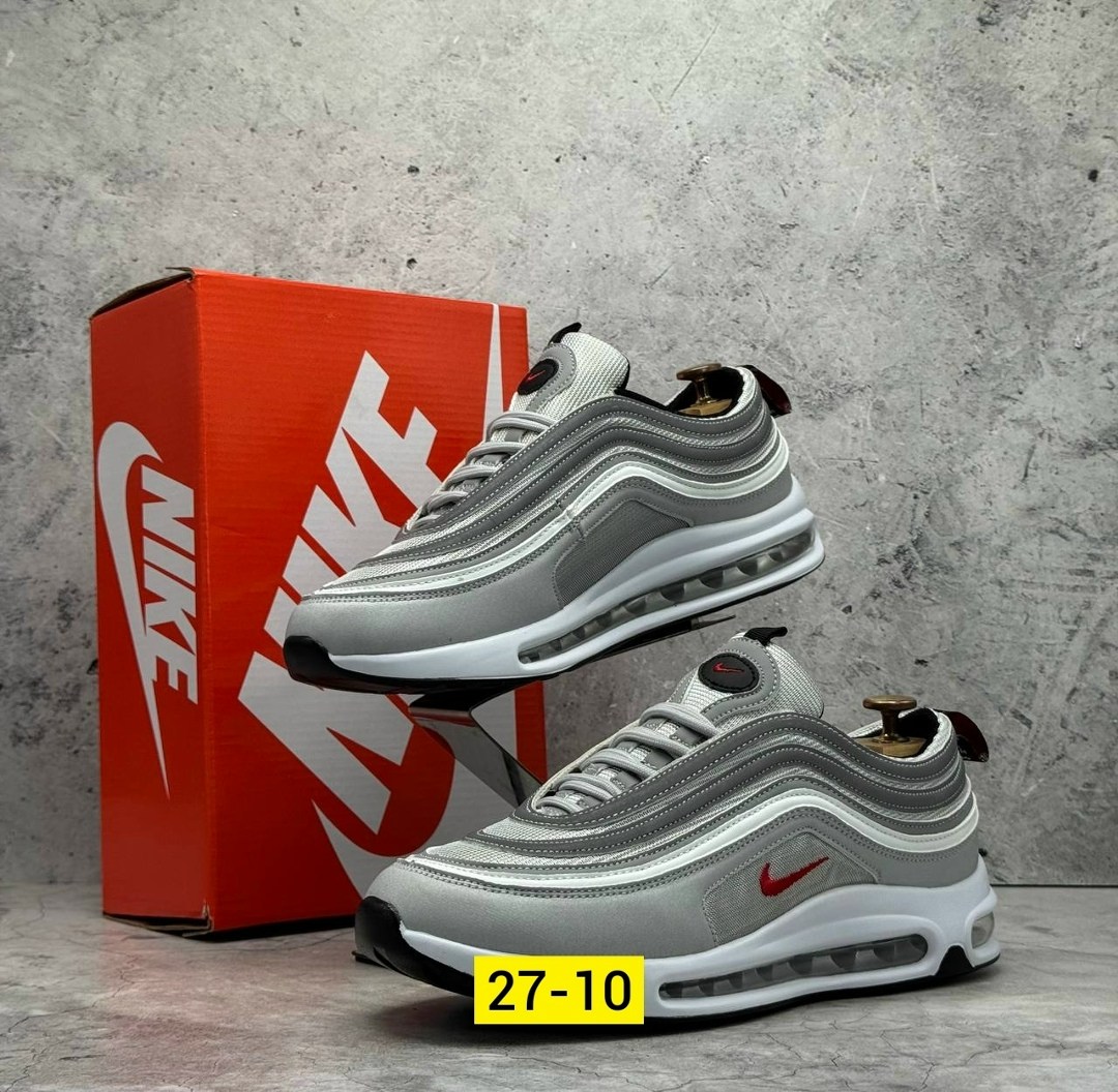 кроссовки мужские nike air max 97,кроссовки nike air max 97,кроссовки,nike air max 97 silver bullet,nike air max 97