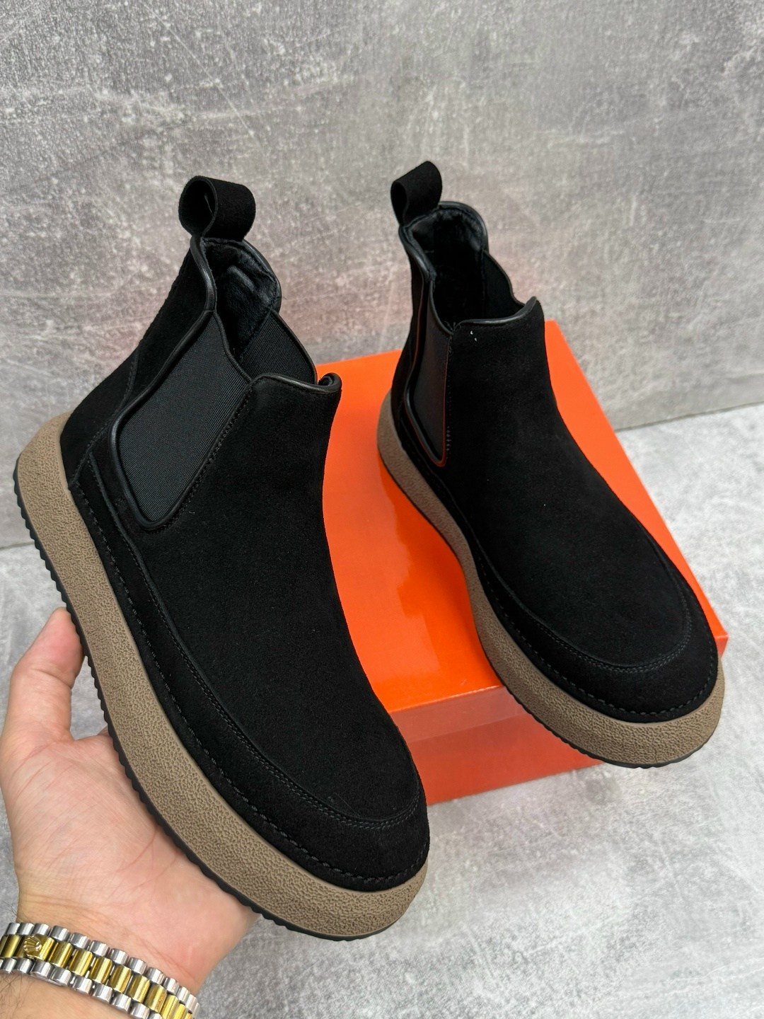 замшевые ботинки челси с овчиной copenhagen shoes черный,ботинки замшевые,,ортомода замшевые зимние ботинки,замшевые ботинки brunello cucinelli