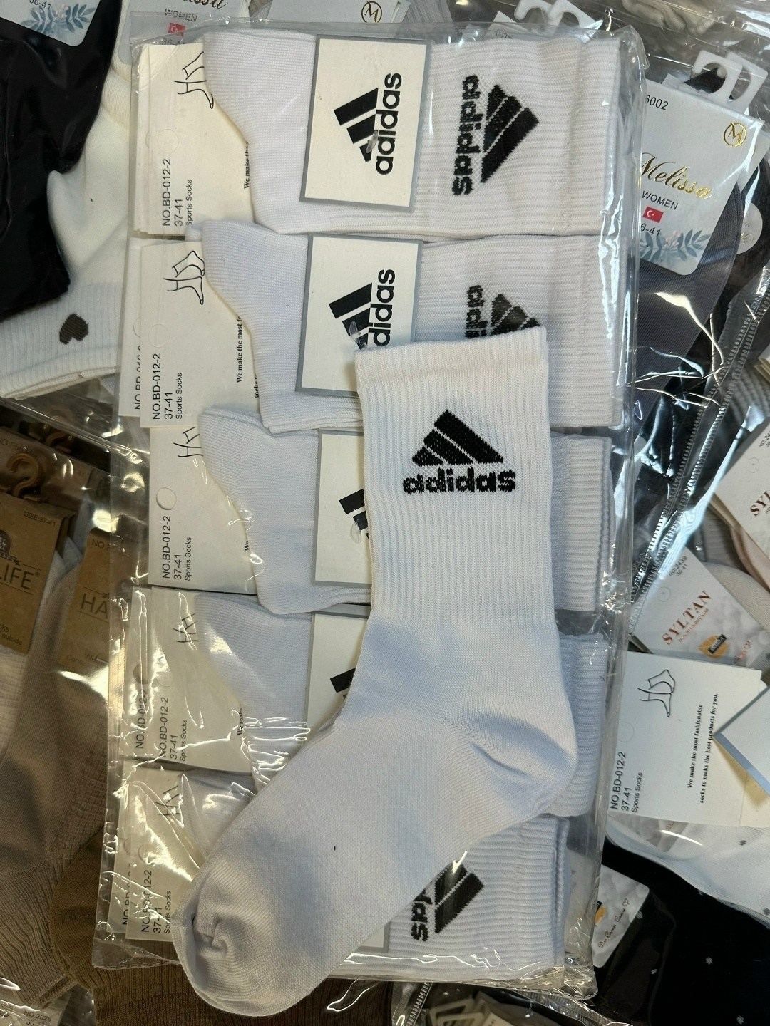 носки мужские,носки adidas набор спортивных носков адидас,носки адидас,носки мужские adidas белые средней длины,носки спортивные мужские