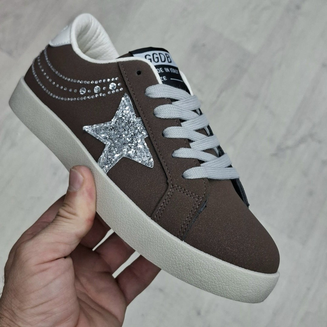 ,golden goose кеды hi star на платформе черный,кеды golden goose,кроссовки golden goose, женская