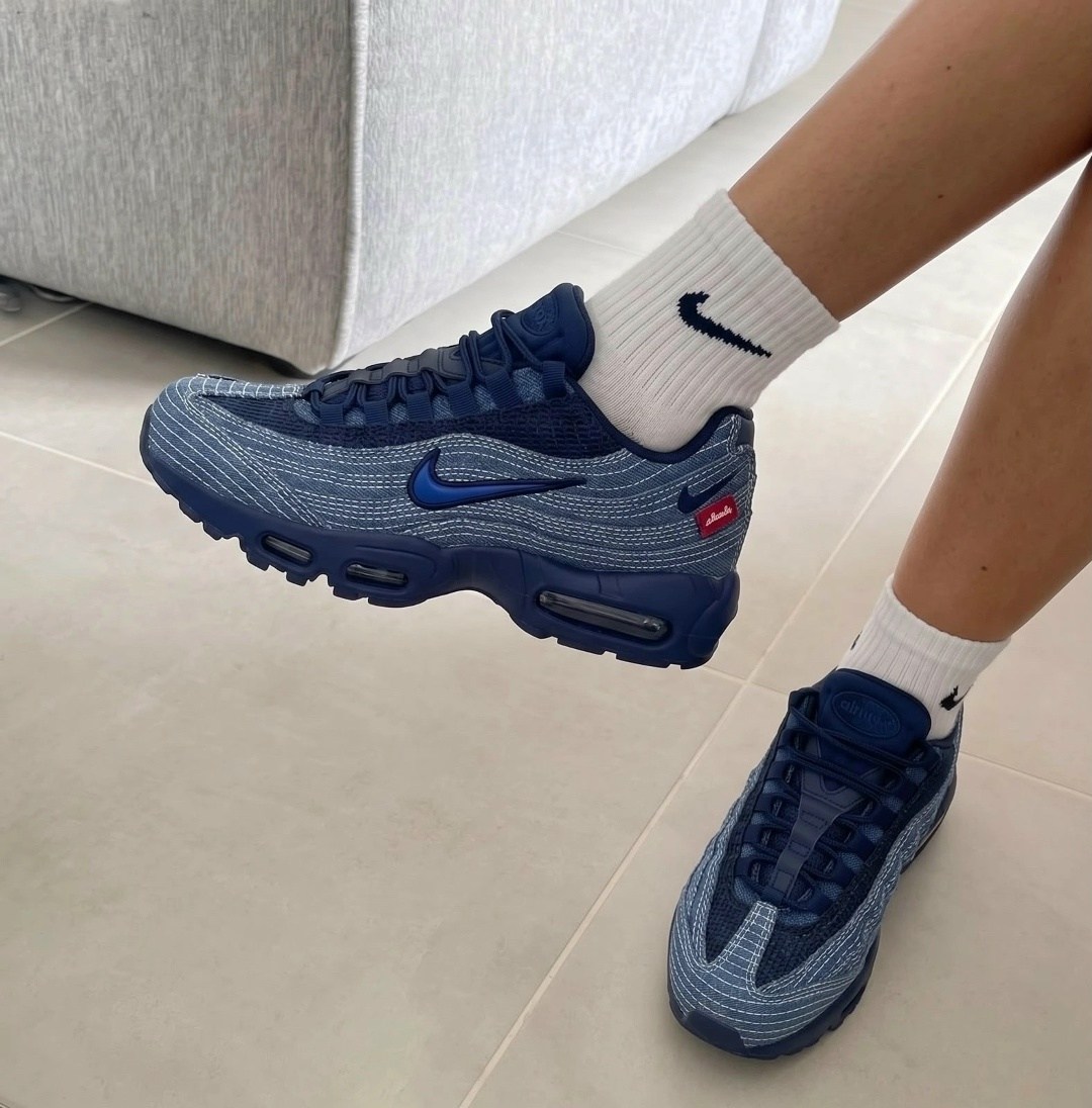 кроссовки,nike air max 95,кроссовки nike air max 95,найк аир макс 95,джинсовые кроссовки