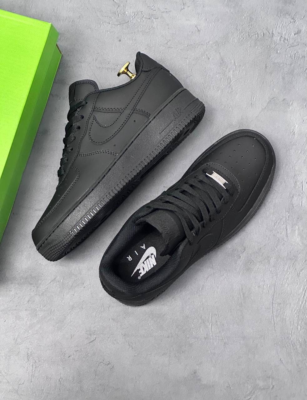 кроссовки nike air force 1,nike air force 1 low black,кроссовки,кроссовки nike air force 1 черные,