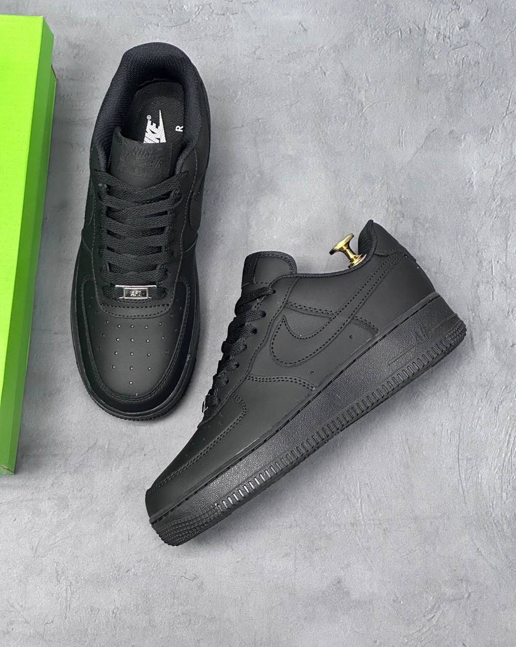 кроссовки nike air force 1,nike air force 1 low black,кроссовки,кроссовки nike air force 1 черные,