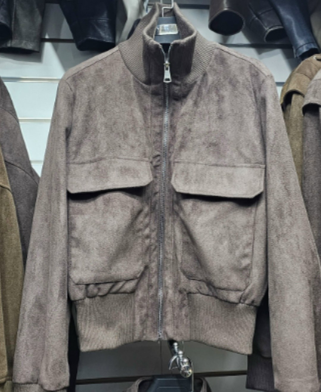 замшевая куртка,замшевый бомбер lauren ralph lauren, цвет brown,куртка бомбер,кожаная куртка,стильная куртка