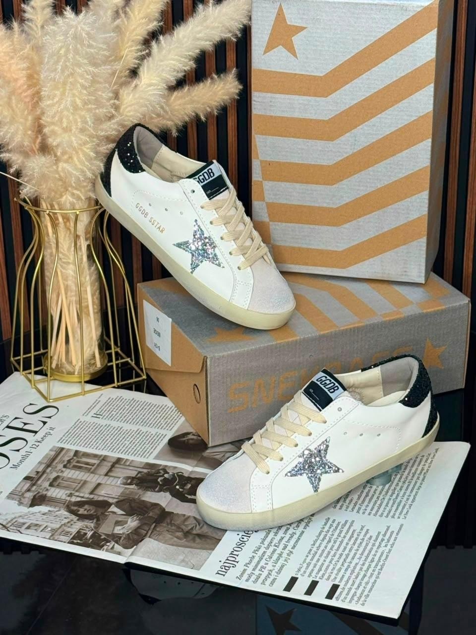 кеды golden goose,golden goose кеды hi star на платформе черный,кроссовки golden goose,,кроссовки golden goose super-star черный