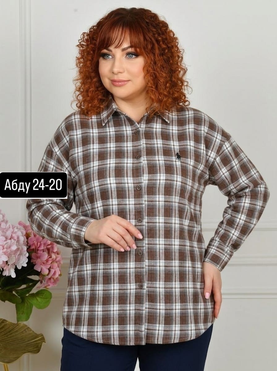 рубашка в клетку большие размеры mara_pluse,рубашка женская в клетку,клетчатая рубашка женская,женская рубашка,рубашка