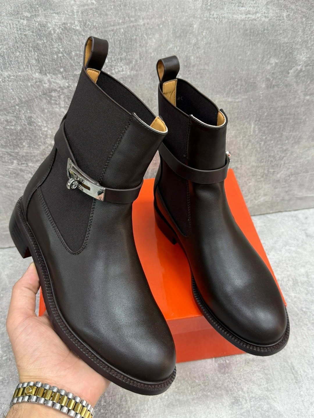 ботинки hermes,, гермес,женская ,ботинки женские