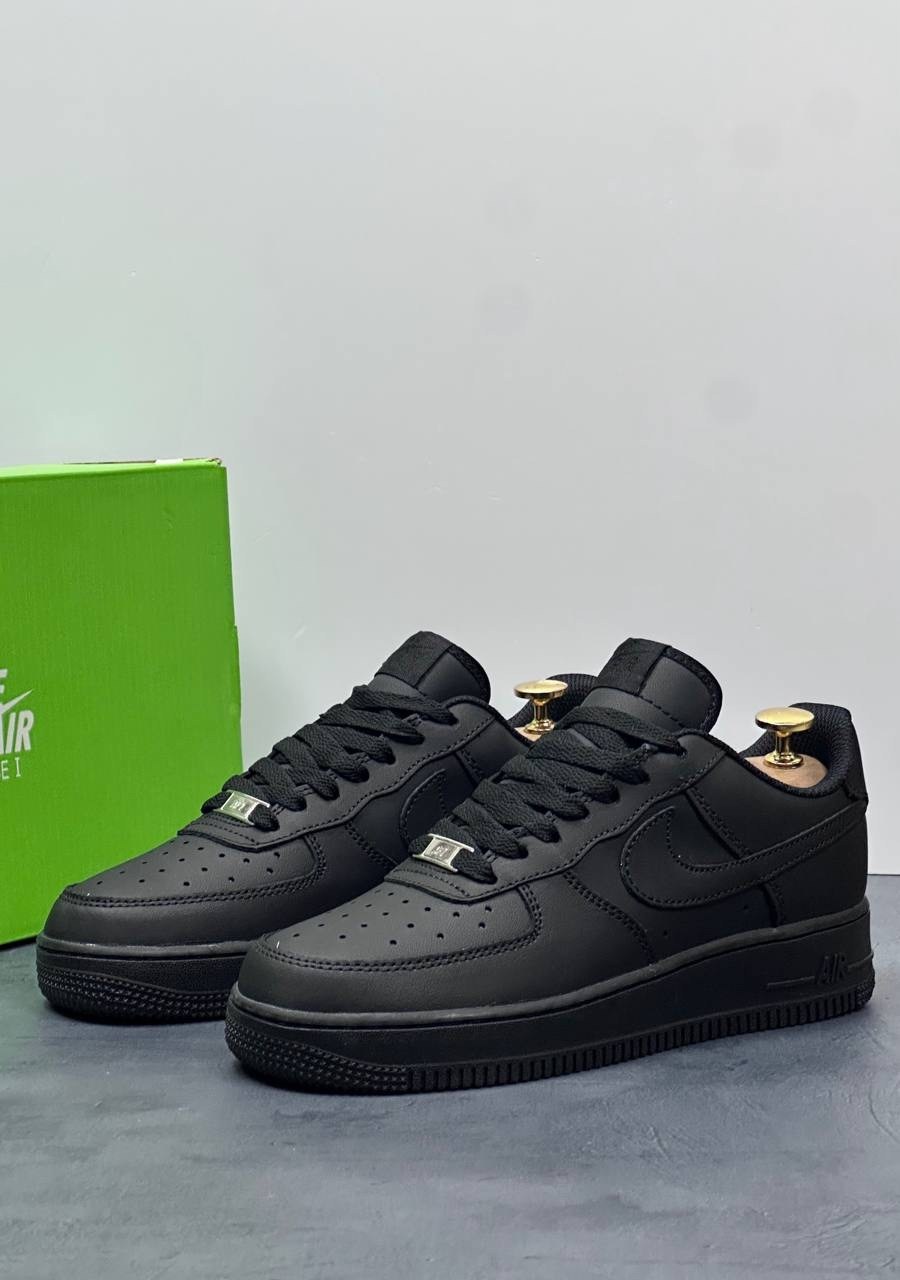 кроссовки nike air force 1,nike air force 1 low black,кроссовки,кроссовки nike air force 1 черные,