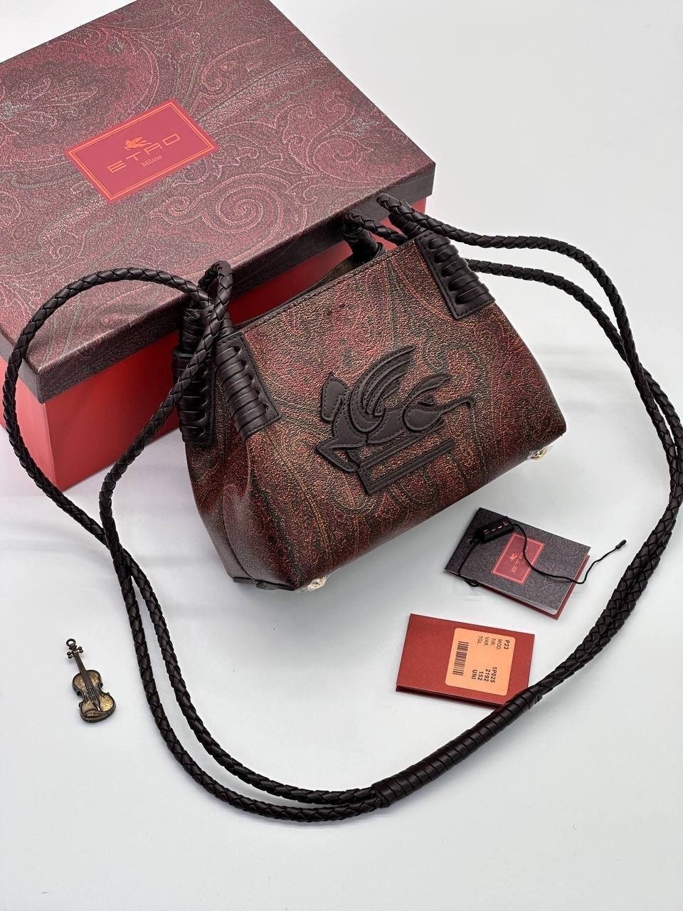сумка,etro средняя сумка-тоут paisley libra коричневый,женская сумка,сумки женские брендовые,сумка etro