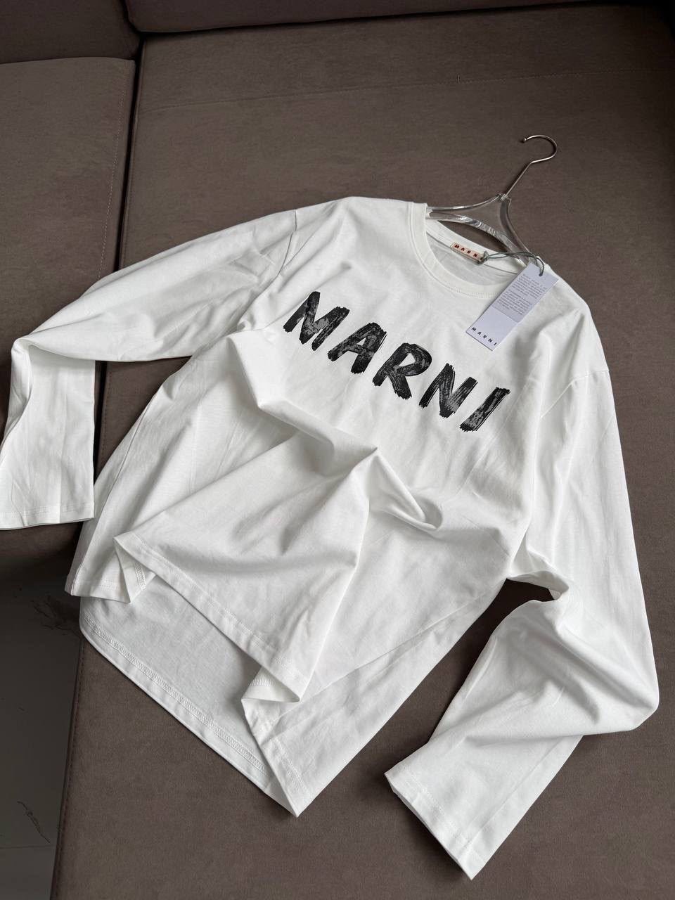свитшот и толстовка,белые толстовки,лонгслив marni,толстовка женская,футболка marni