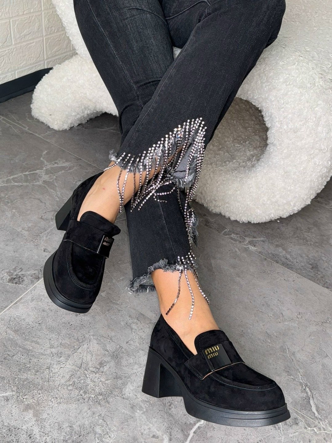 ,лоферы miu miu, женская,обуви,женские лоферы