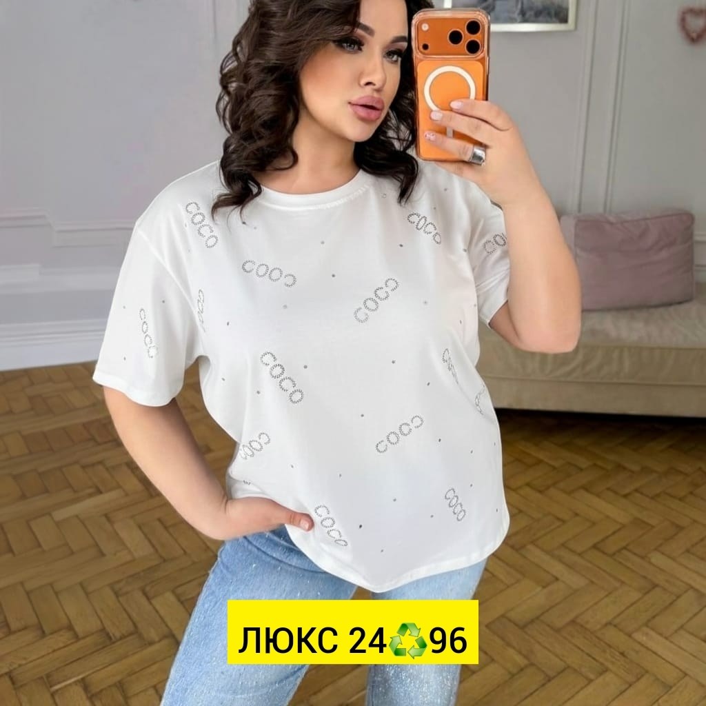 футболка со стразами женская,женская футболка,футболки женские больших размеров,футболки с стразами,футболке