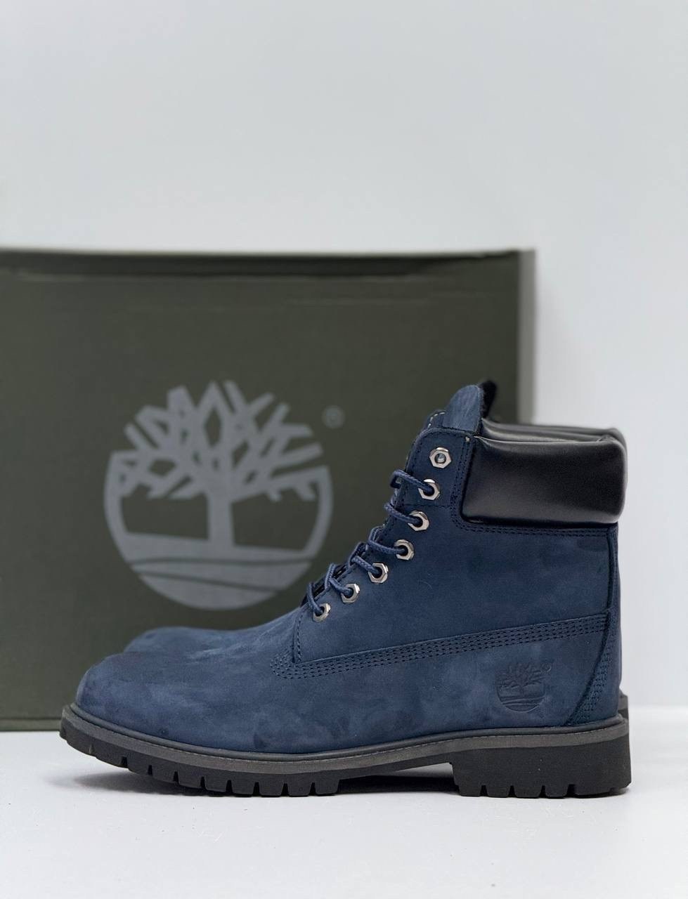 мужские ботинки timberland,ботинки мужские зимние timberland,ботинки женский, мужской темно-синий, серо-синий размер 43,ботинки timberland,timberland premium 6 inch