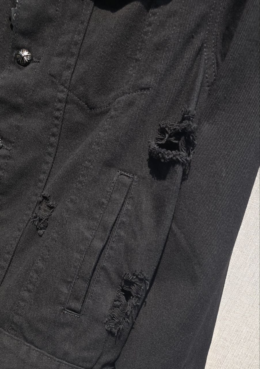 джинсовая куртка,джинсовая куртка chrome hearts,модные джинсовые куртки,джинсовка куртка,джинсовая курточка
