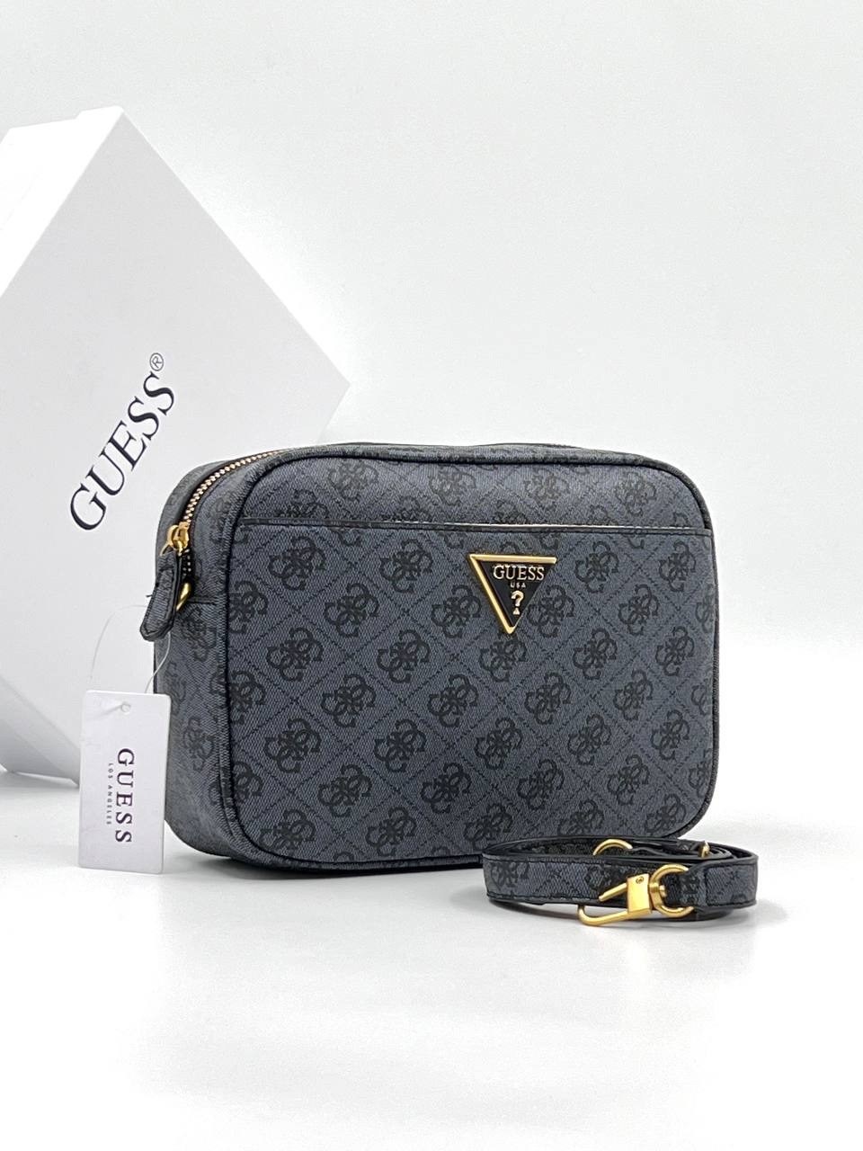 сумка guess,сумка женская guess,сумка guess женская кросс-боди guess цвет серый,женская сумка через плечо guess,сумка guess женская кросс-боди