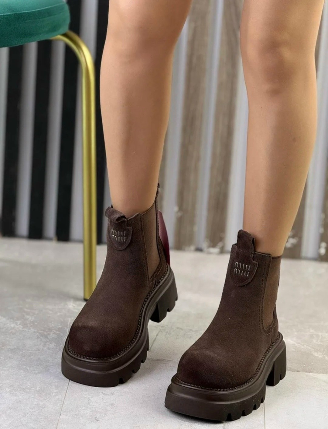 челси зимние,ботинки челси,,ботинки miu miu,ботинки женские