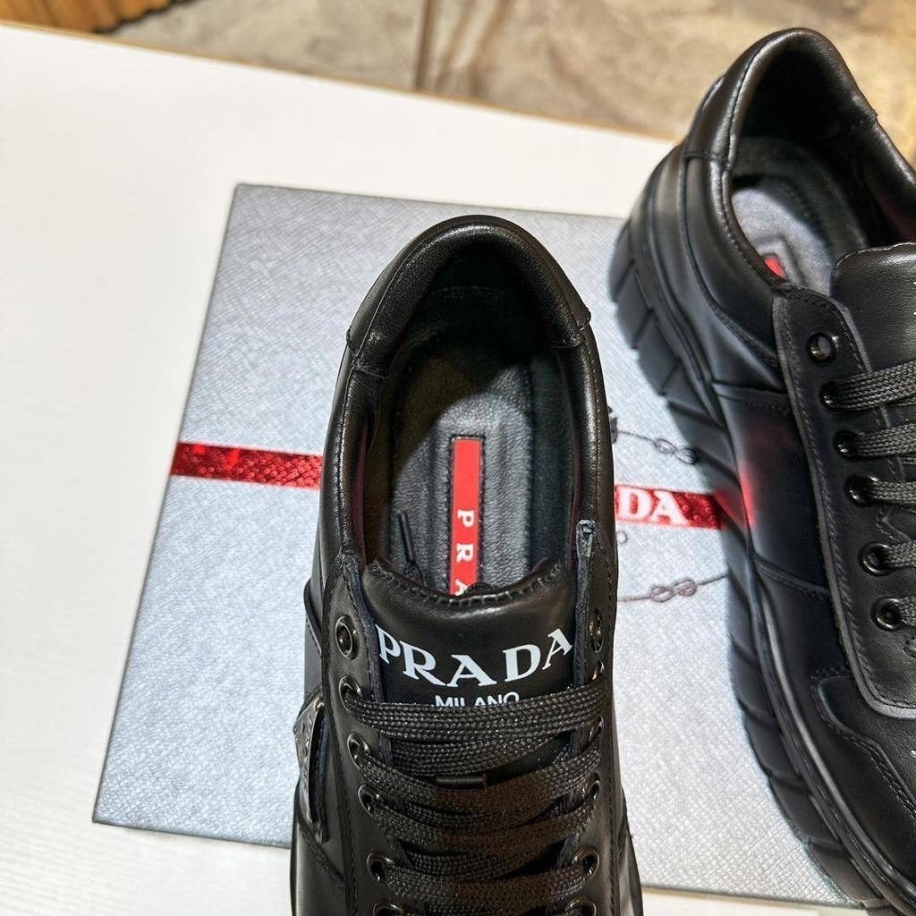кроссовки prada,,prada кроссовки мужские,кроссовки прада мужские черные кожаные,мужская  кроссовки