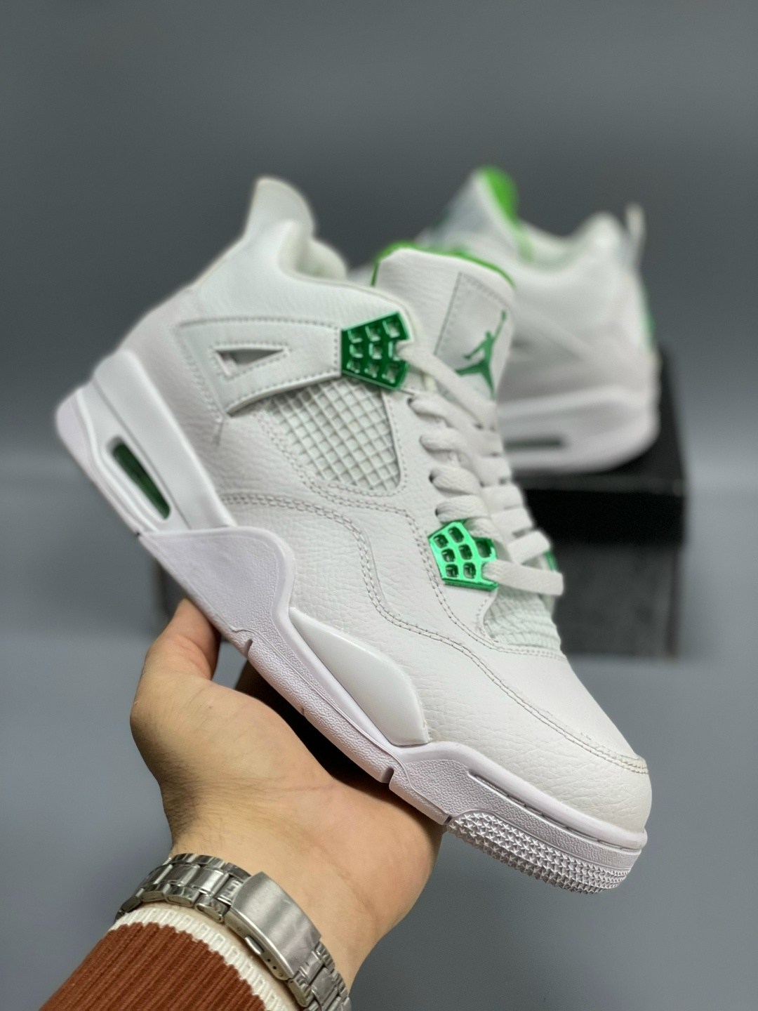кроссовки nike air jordan 4 retro,nike air jordan 4 green metallic,кроссовки nike air jordan 4,nike air jordan 4 retro,air jordan 4