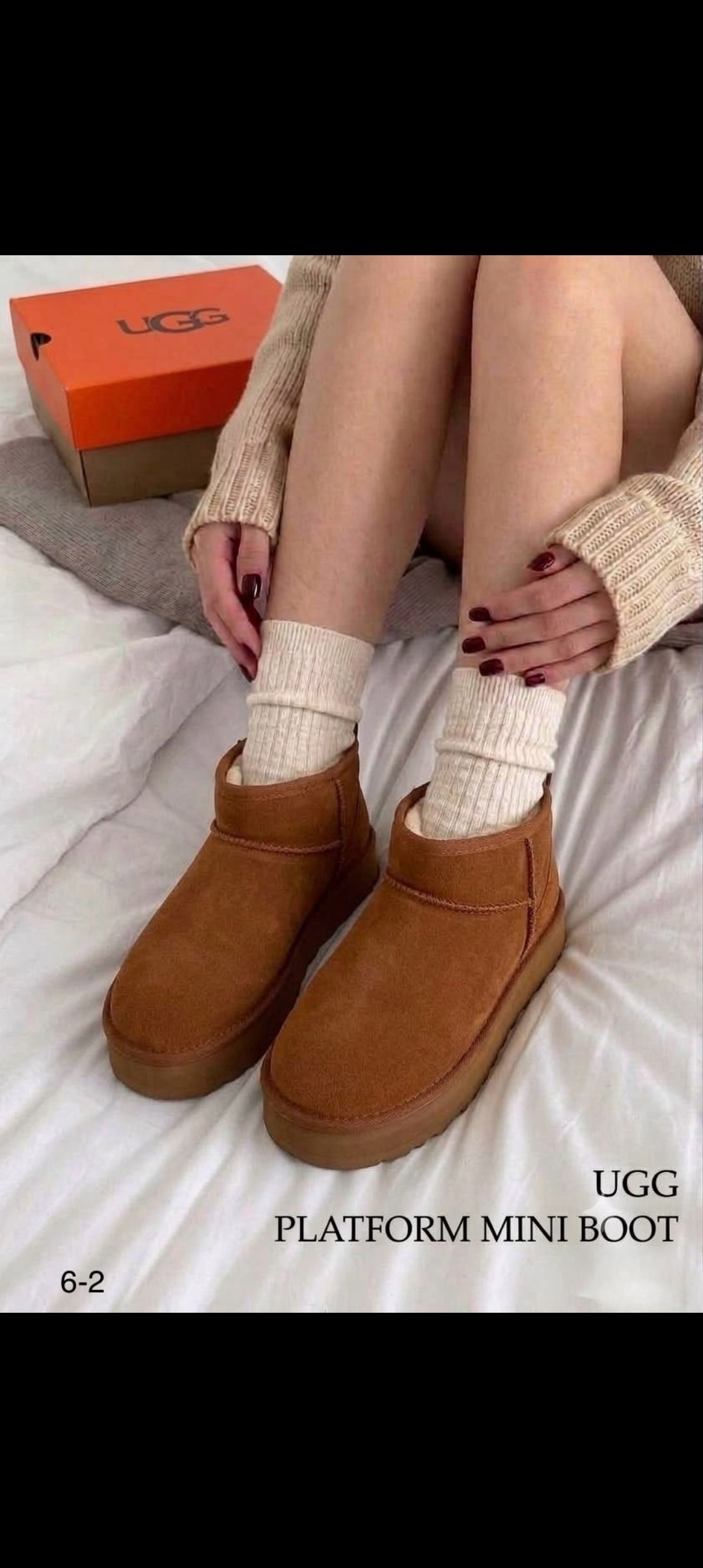 ,женские сабо на платформе ugg disquette slipper chestnut,ugg tazz shearling lined platform shoes in chestnut,замшевые угги,угги ugg