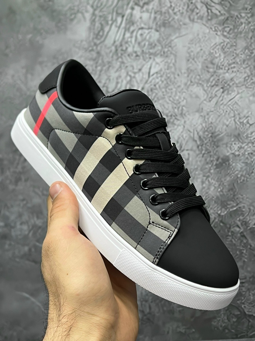 кроссовки burberry,burberry кеды,кеды мужские burberry,брендовые мужские кеды burberry (барберри) премиум,мужские кроссовки burberry check - black